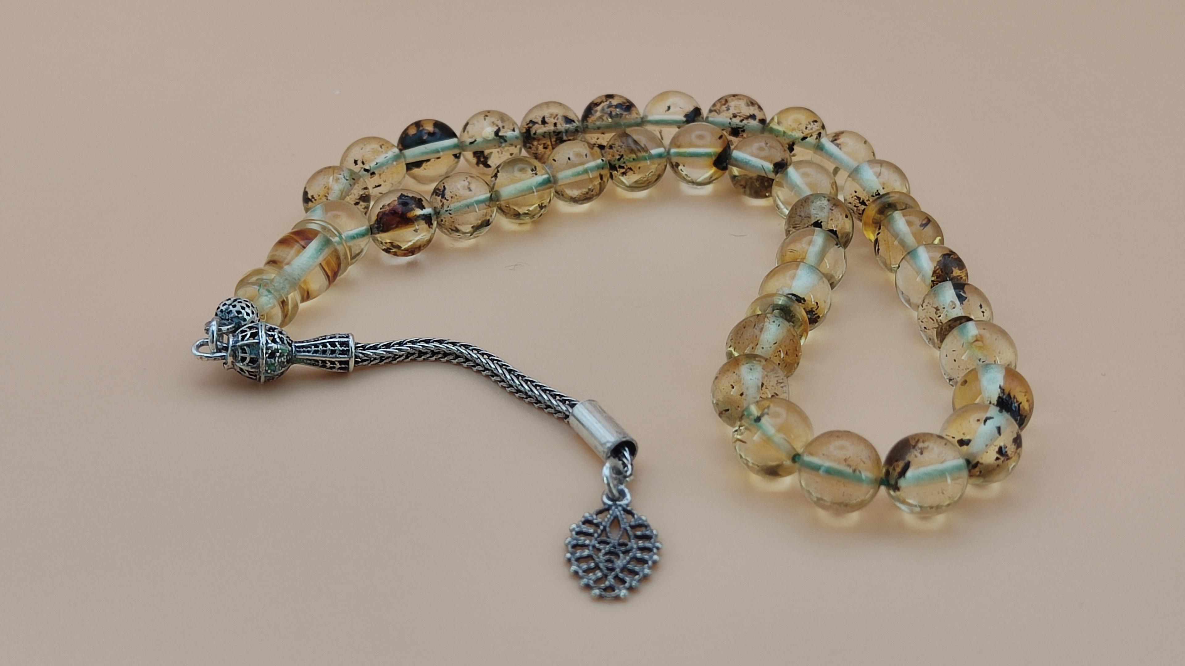 Botaniczny bursztyn bałtycki Misbaha