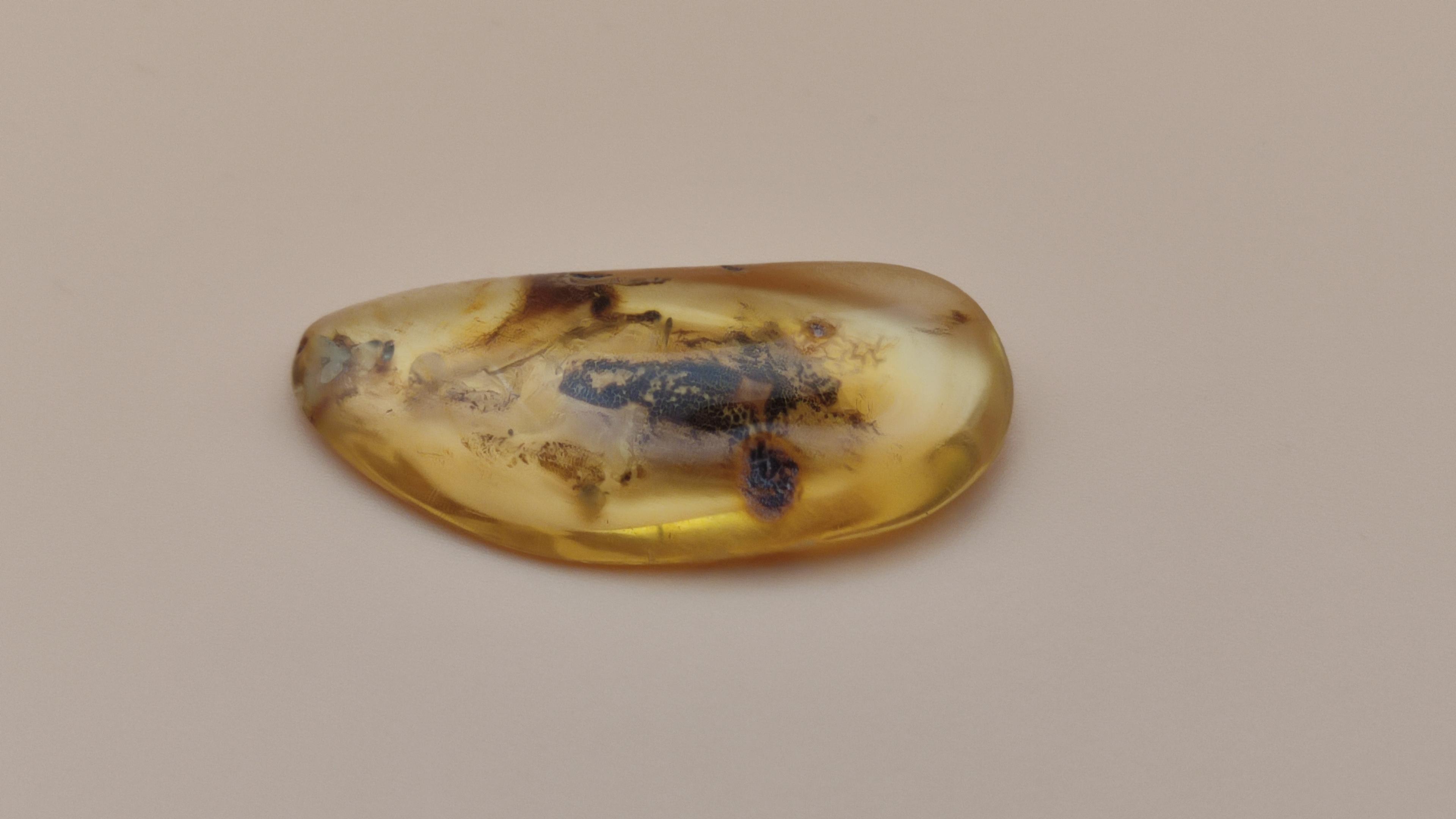 Bursztynowy kamień view 2