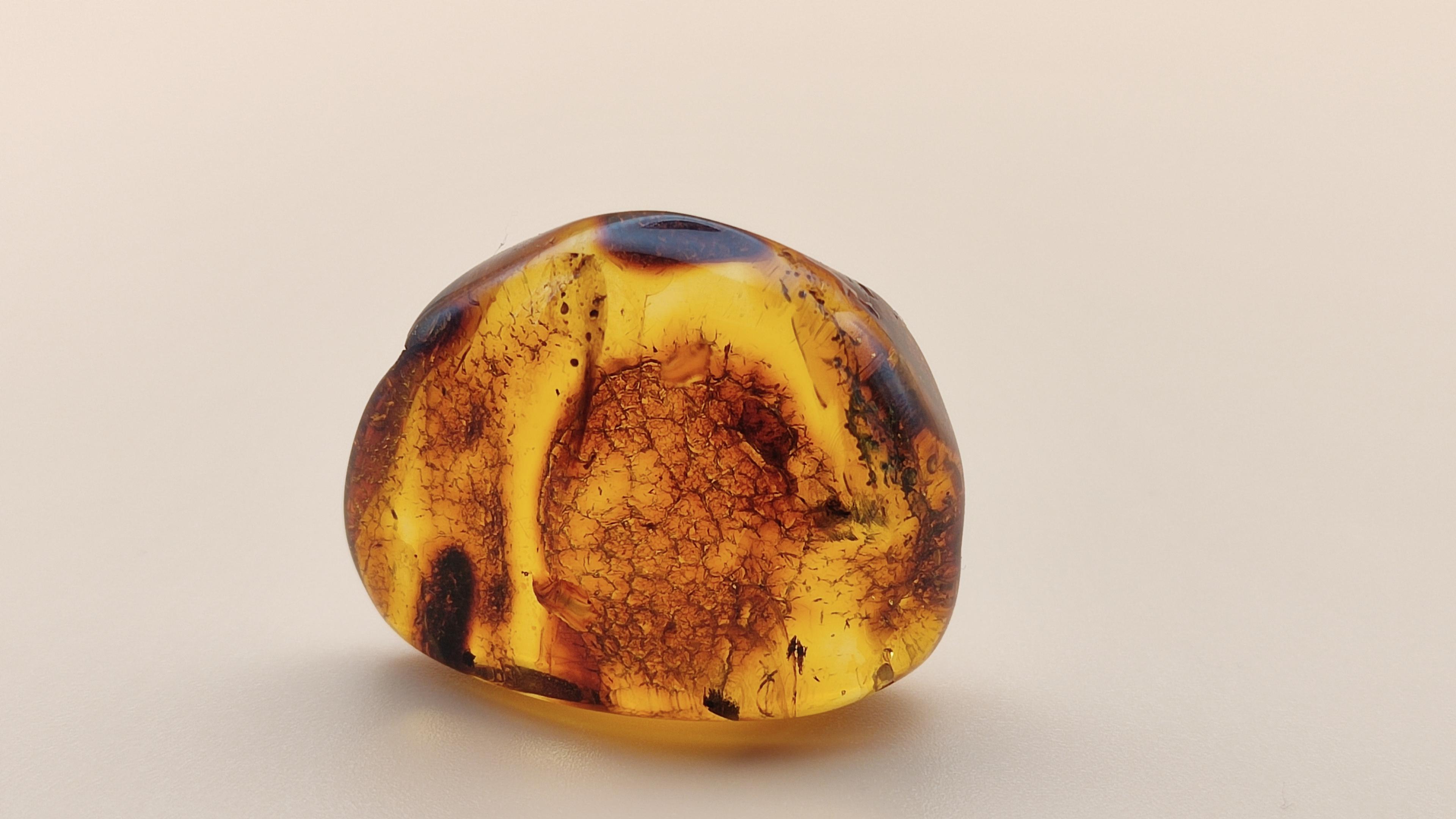 Złoto natury – 9,41 g czystego bursztynu bałtyckiego